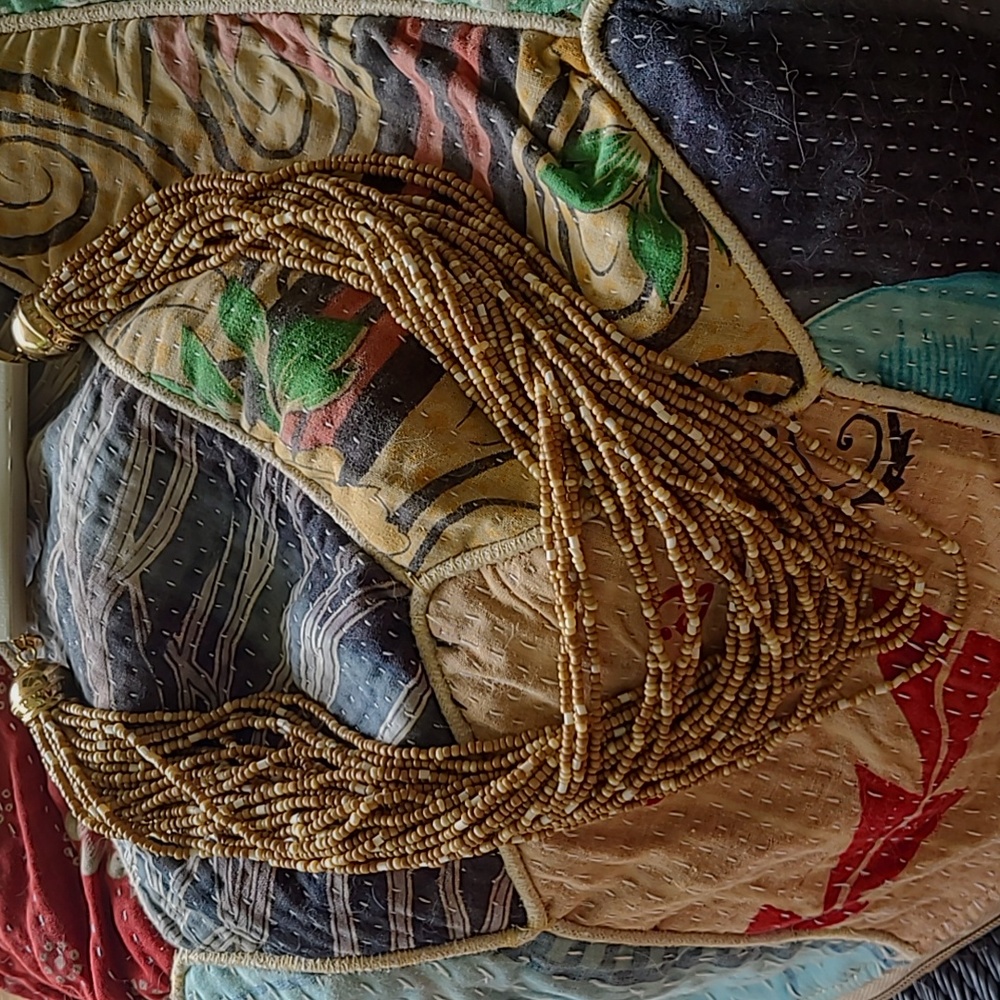 Brand new beaded necklace
